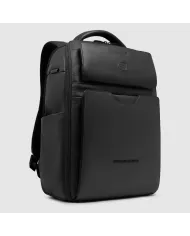 Piquadro Zaino pelle porta pc 15,6" Ael Nero