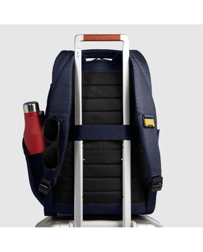 Piquadro Zaino viaggio porta pc 15,6 Lyss Blu