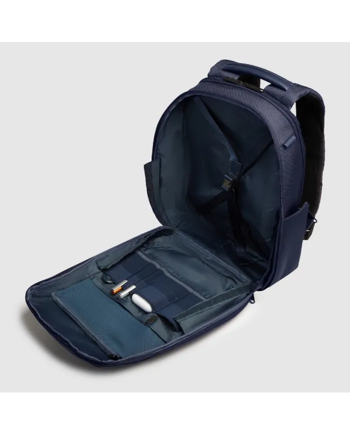 Piquadro Zaino viaggio porta pc 15,6 Lyss Blu