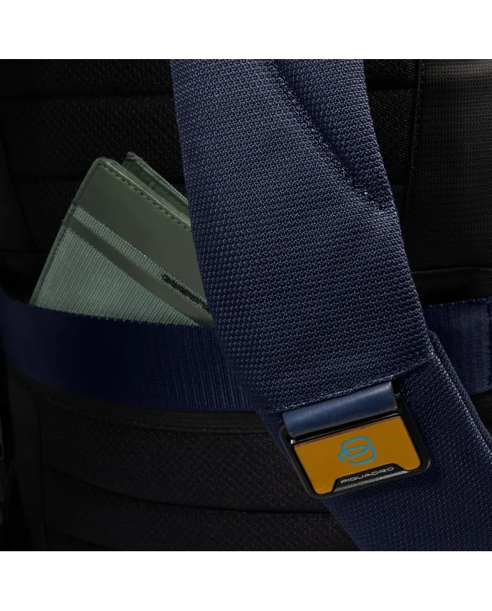 Piquadro Zaino viaggio porta pc 15,6 Lyss Blu
