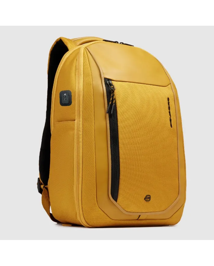 Piquadro Zaino viaggio porta pc 15,6 Lyss Giallo