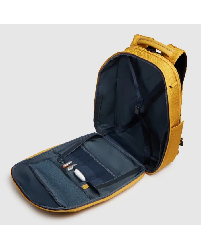 Piquadro Zaino viaggio porta pc 15,6 Lyss Giallo