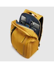 Piquadro Zaino viaggio porta pc 15,6 Lyss Giallo