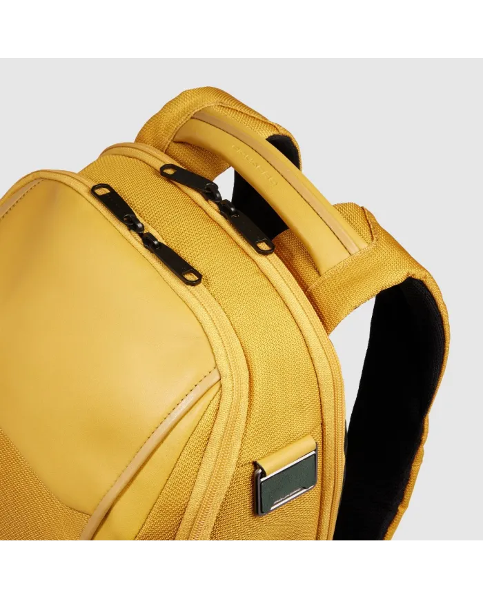 Piquadro Zaino viaggio porta pc 15,6 Lyss Giallo