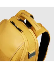 Piquadro Zaino viaggio porta pc 15,6 Lyss Giallo