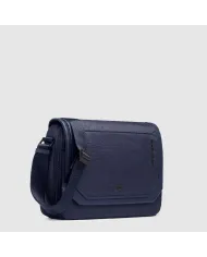 Piquadro Borsa messenger porta tablet Lyss Blu