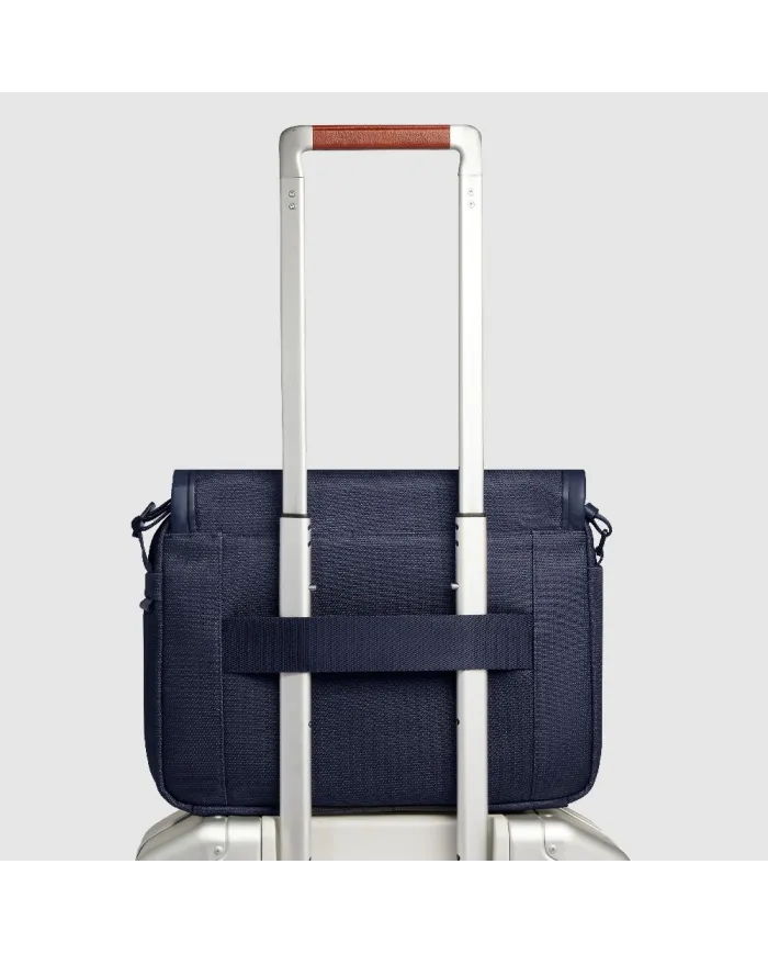Piquadro Borsa messenger porta tablet Lyss Blu