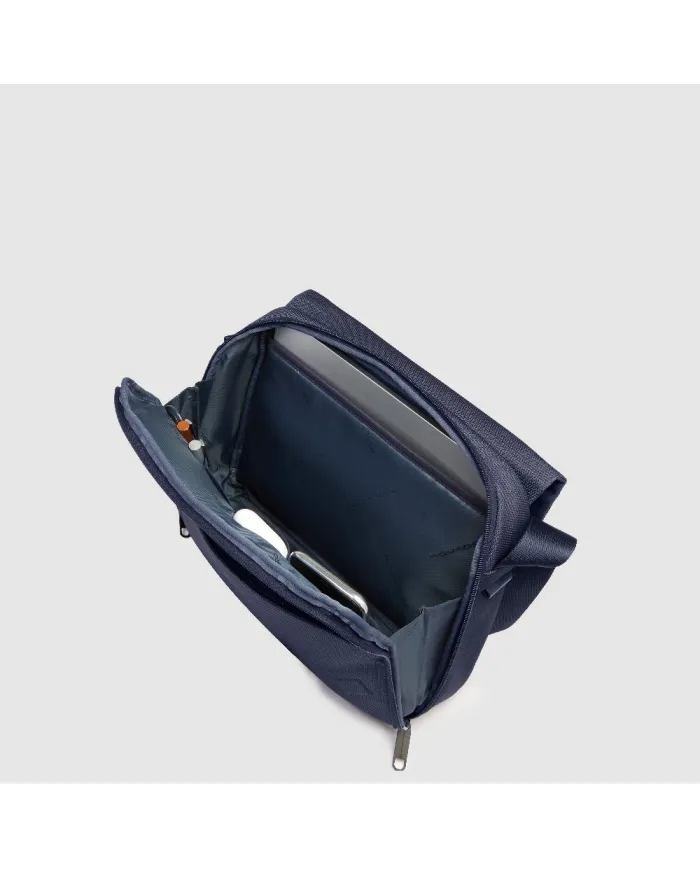 Piquadro Borsa messenger porta tablet Lyss Blu