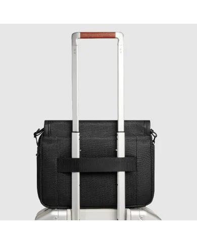 Piquadro Borsa messenger porta tablet Lyss Nero