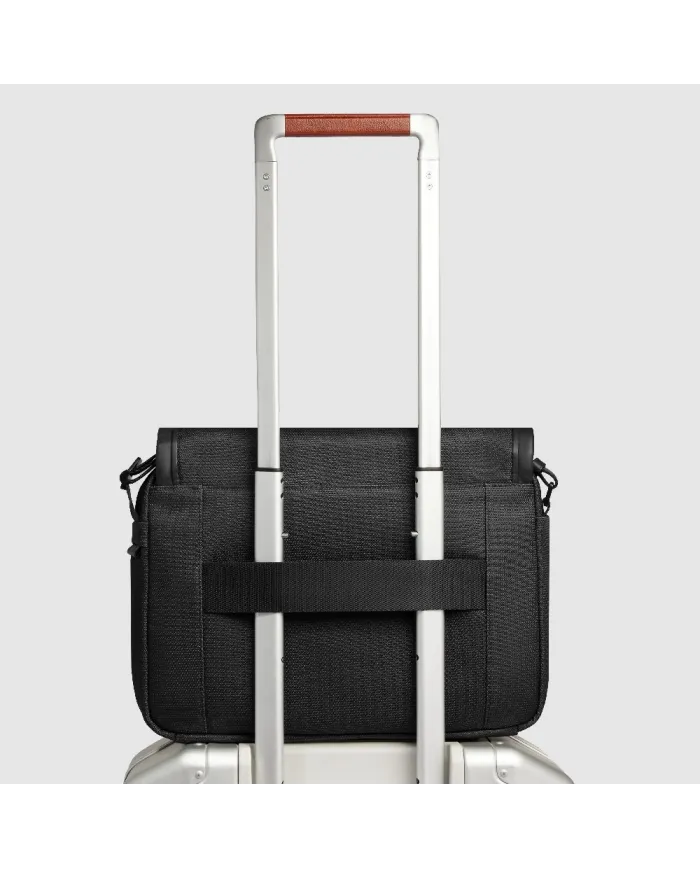 Piquadro Borsa messenger porta tablet Lyss Nero