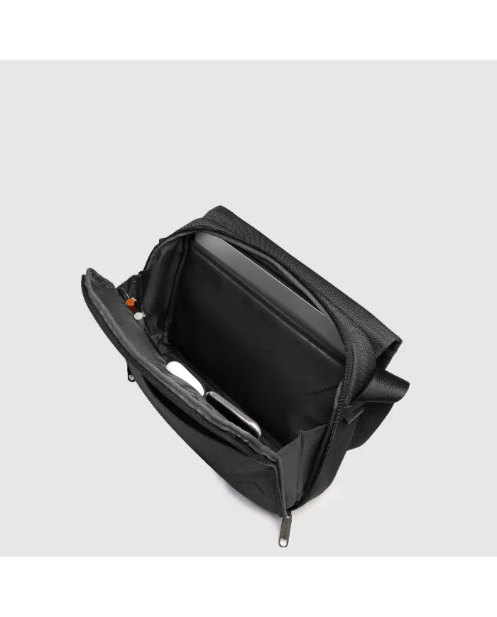 Piquadro Borsa messenger porta tablet Lyss Nero