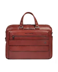 Piquadro Cartella pelle porta pc 15,6" Solm Marrone
