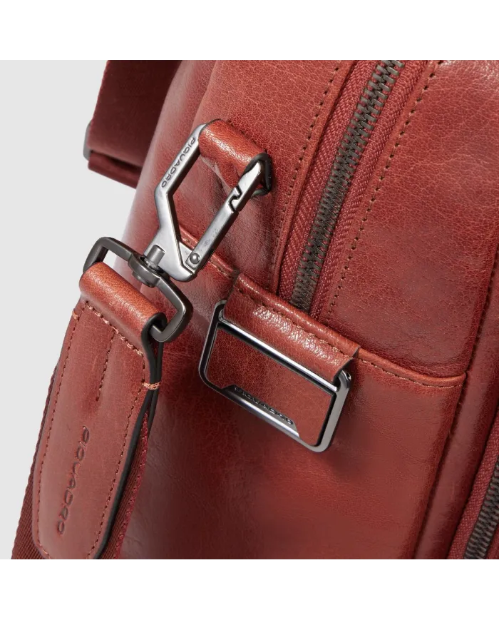 Piquadro Cartella pelle porta pc 15,6" Solm Marrone