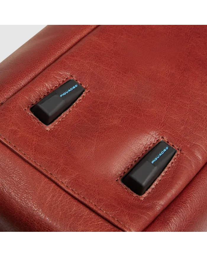 Piquadro Cartella pelle porta pc 15,6" Solm Marrone