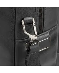 Piquadro Cartella pelle porta pc 15,6" Solm Nero