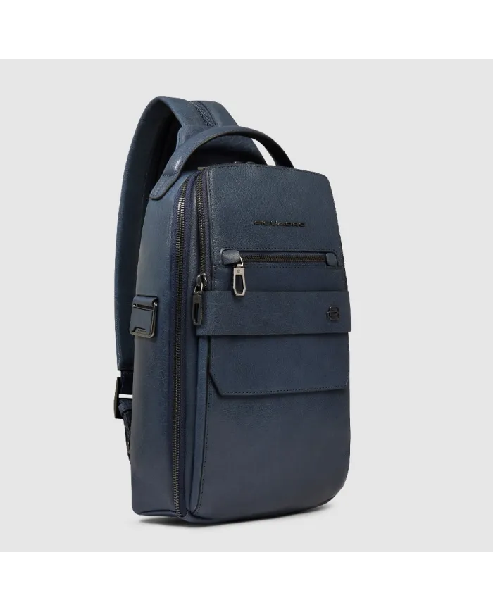 Piquadro Monospalla zaino Solm Blu