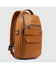 Piquadro Monospalla zaino Solm Beige