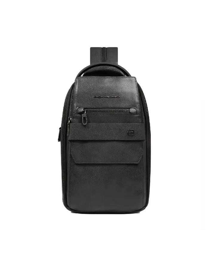 Piquadro Monospalla zaino Solm Nero