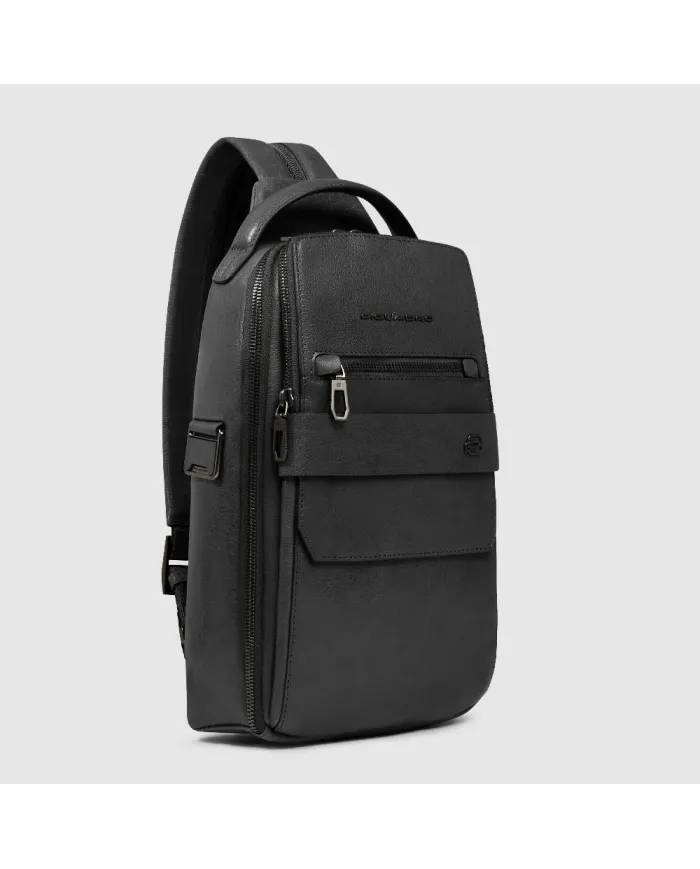 Piquadro Monospalla zaino Solm Nero