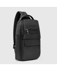 Piquadro Monospalla zaino Solm Nero