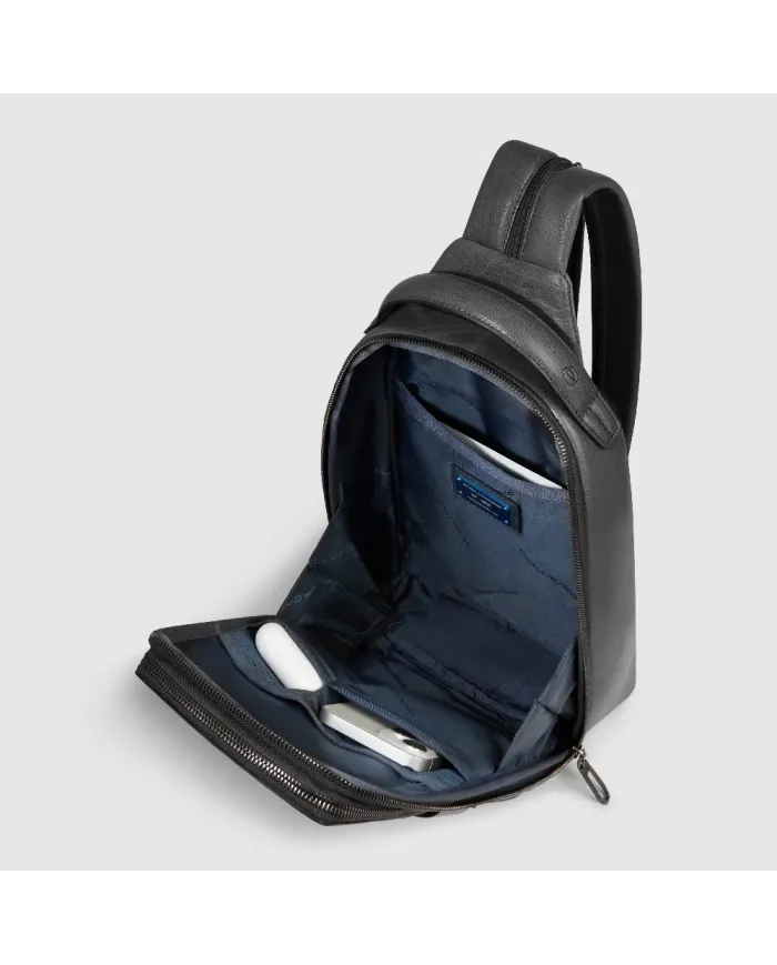Piquadro Monospalla zaino Solm Nero