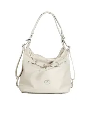 Caleidos Borsa zaino in tessuto Beige