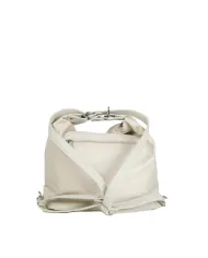 Caleidos Borsa zaino in tessuto Beige