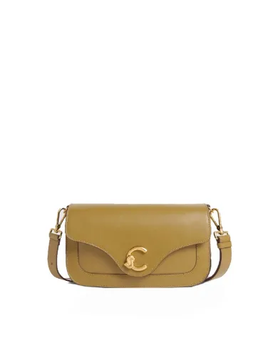 Coccinelle Borsa a Tracolla C-Me Calf Medium Verde chiaro