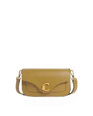 Coccinelle Borsa a Tracolla C-Me Calf Medium Verde chiaro