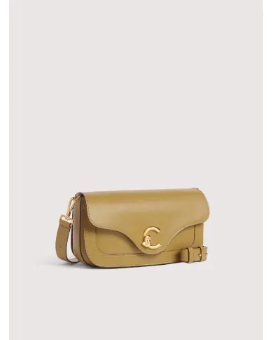 Coccinelle Borsa a Tracolla C-Me Calf Medium Verde chiaro