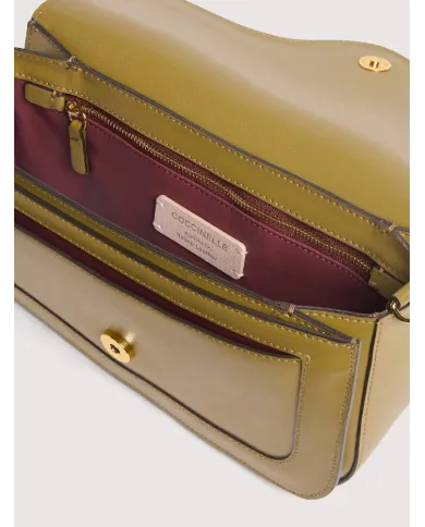 Coccinelle Borsa a Tracolla C-Me Calf Medium Verde chiaro