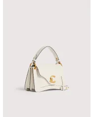 Coccinelle Borsa a mano C-Me Small pelle liscia Bianco