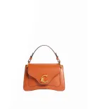 Coccinelle Borsa a mano C-Me Small pelle liscia Cuoio