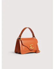 Coccinelle Borsa a mano C-Me Small pelle liscia Cuoio