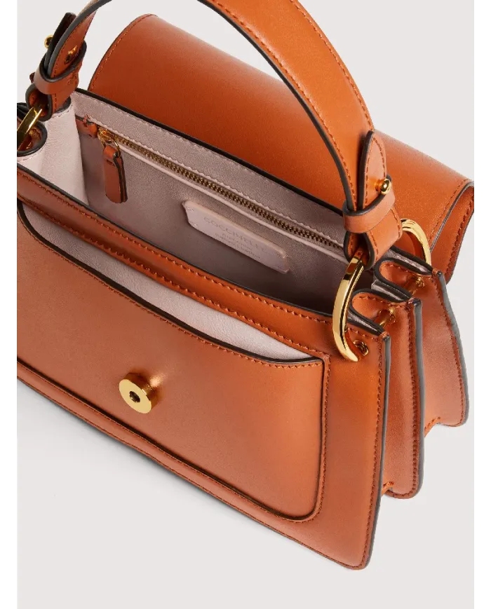 Coccinelle Borsa a mano C-Me Small pelle liscia Cuoio