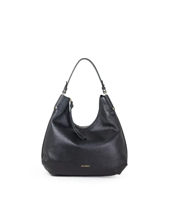 Coccinelle Borsa a Spalla Rebekka Small in pelle Nero