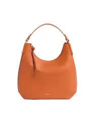 Coccinelle Borsa a Spalla Rebekka Small in pelle Cuoio