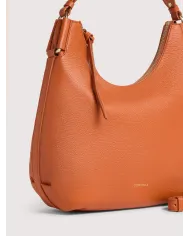 Coccinelle Borsa a Spalla Rebekka Small in pelle Cuoio