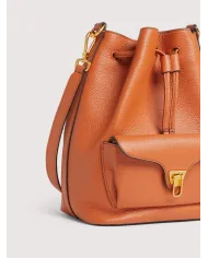 Coccinelle Borsa Secchiello Beat Generation in pelle Cuoio