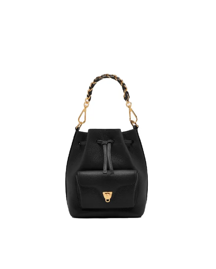 Coccinelle Borsa secchiello Beat generatio small Nero