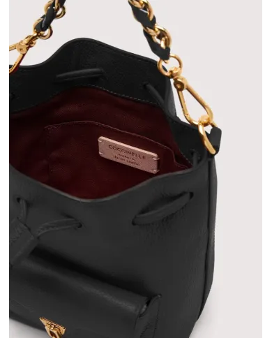 Coccinelle Borsa secchiello Beat generatio small Nero
