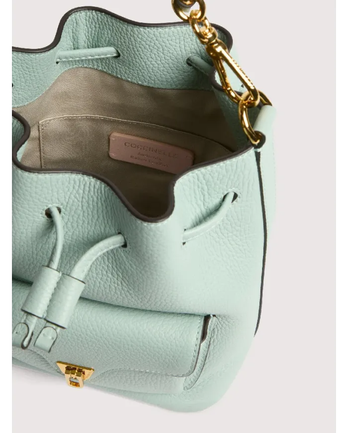 Coccinelle Borsa secchiello Beat generatio small Acquamarina