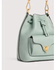 Coccinelle Borsa secchiello Beat generatio small Acquamarina