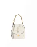 Coccinelle Borsa secchiello Beat generatio small Bianco