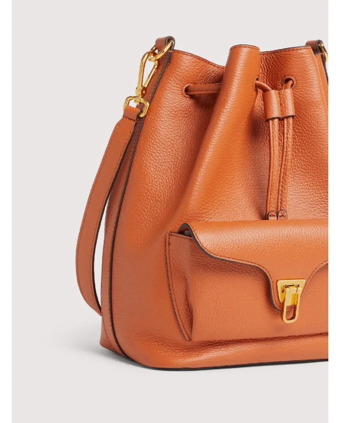 Coccinelle Borsa secchiello Beat generatio small Cuoio