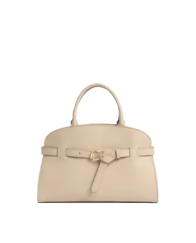 Coccinelle Borsa a Mano in pelle Sabine Medium Beige