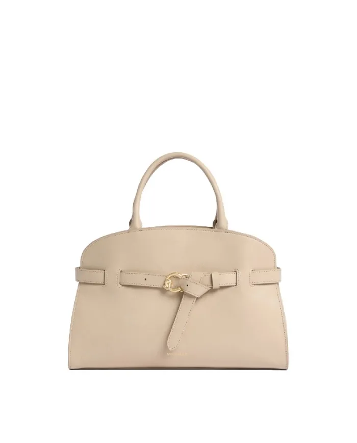 Coccinelle Borsa a Mano in pelle Sabine Medium Beige