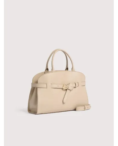 Coccinelle Borsa a Mano in pelle Sabine Medium Beige