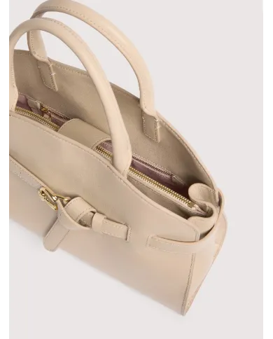 Coccinelle Borsa a Mano in pelle Sabine Medium Beige