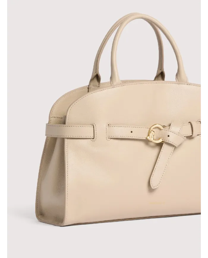 Coccinelle Borsa a Mano in pelle Sabine Medium Beige